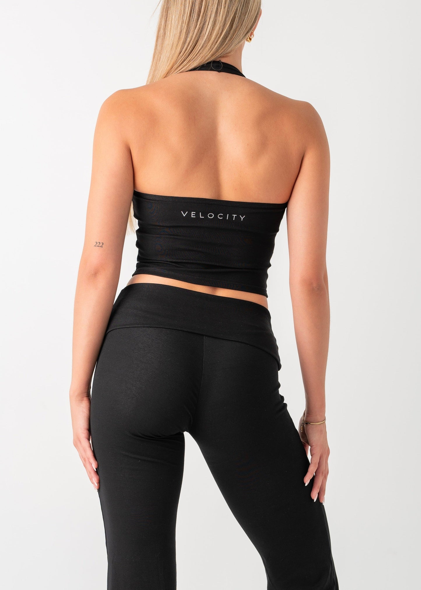 COTTON CASUAL TANK - BLACK