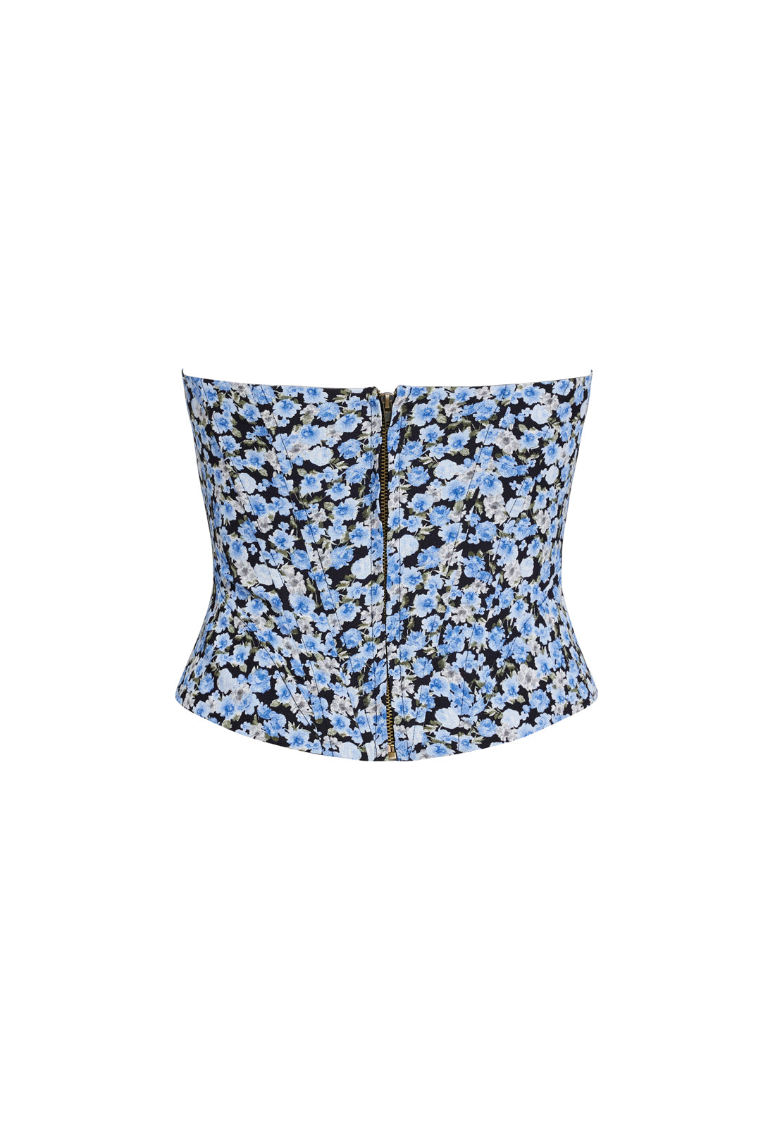 FAME CORSET - BLUE FLORAL