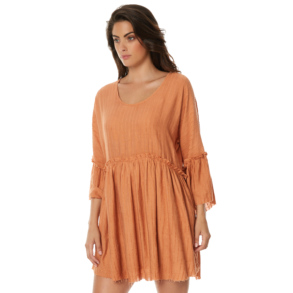 orange dress