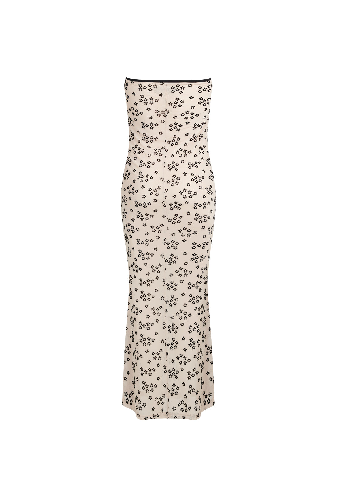 ILLUMINATING MAXI DRESS - BEIGE FLORAL