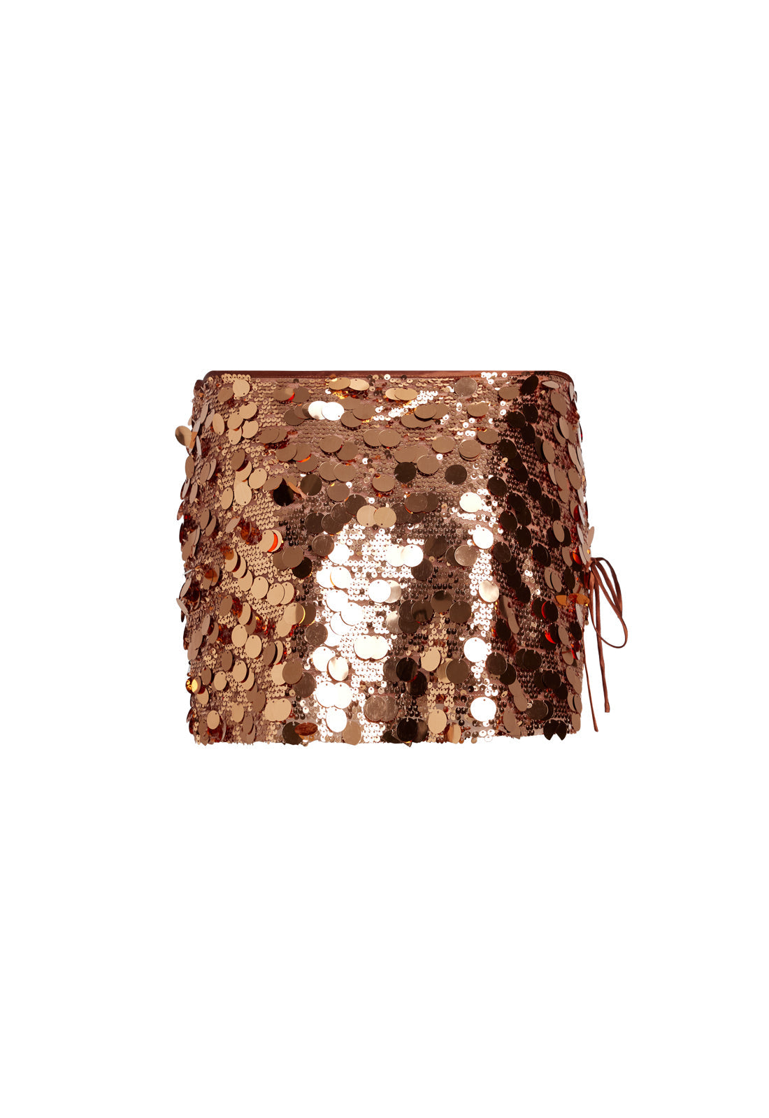 NIGHT RIDER MINI SKIRT - BRONZE