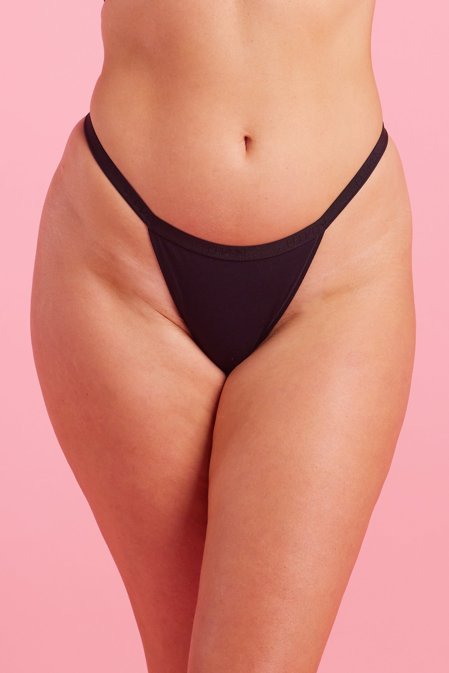 Black Recycled G-string