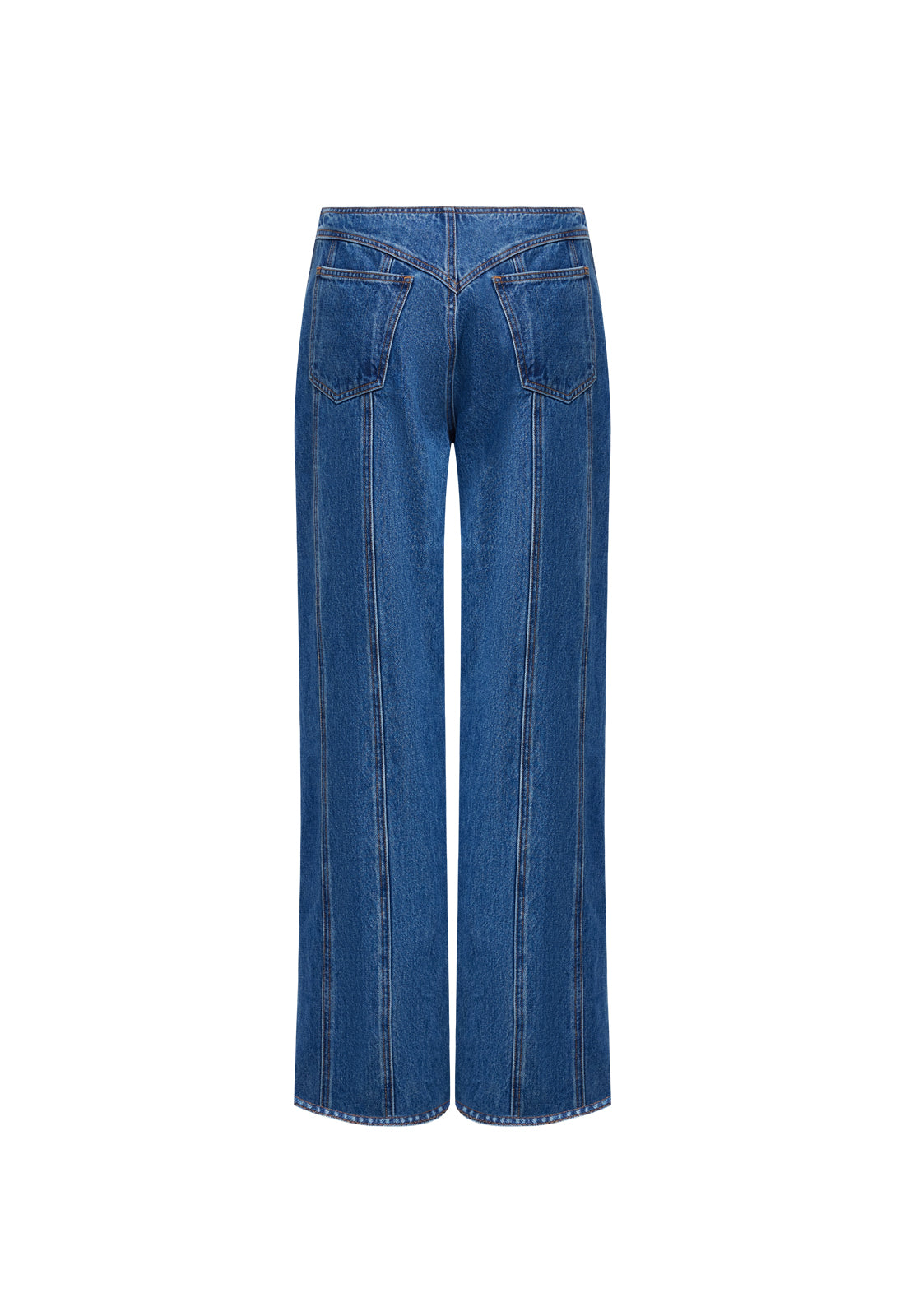 DAYDREAM TIE UP JEANS - BLUE DENIM