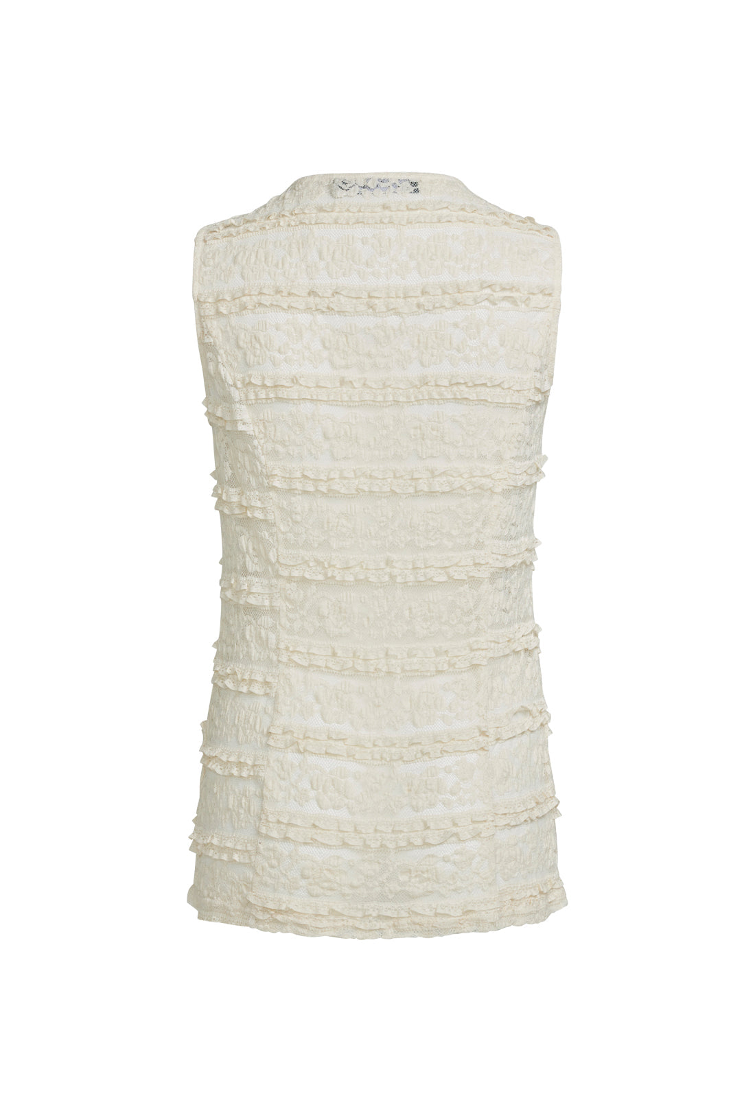 OLSEN VEST - CREAM