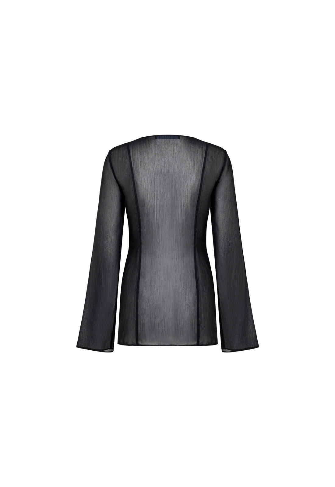 BARELY THERE TIE TOP - ONYX