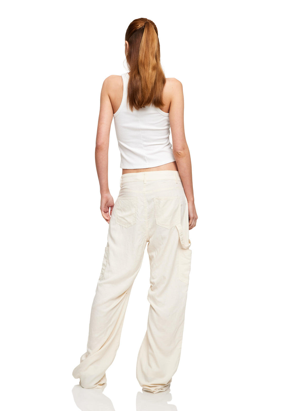 MIAMI VICE LINEN PANT - OFF WHITE