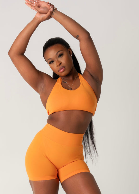 ULTIMATE SEAMLESS HALTER - ORANGE