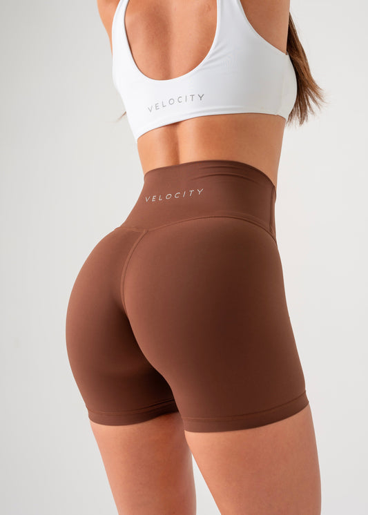 PERFORMANCE SHORTS - WARM CHOCOLATE