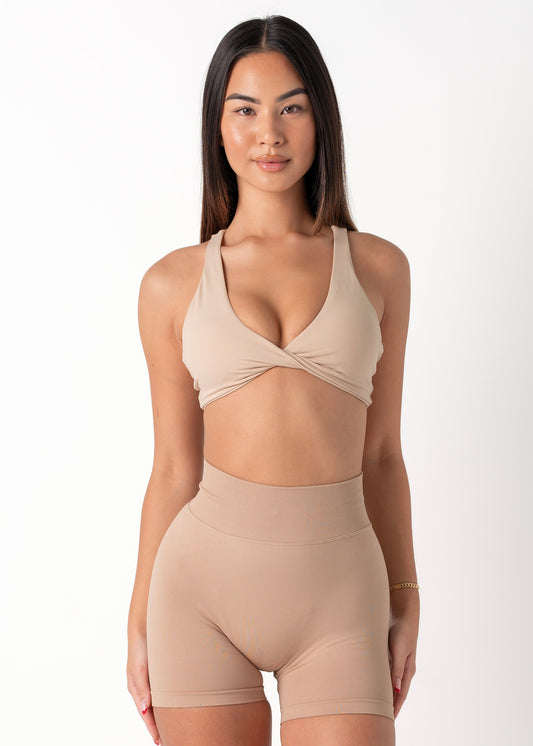 TWIST BRA - NUDE