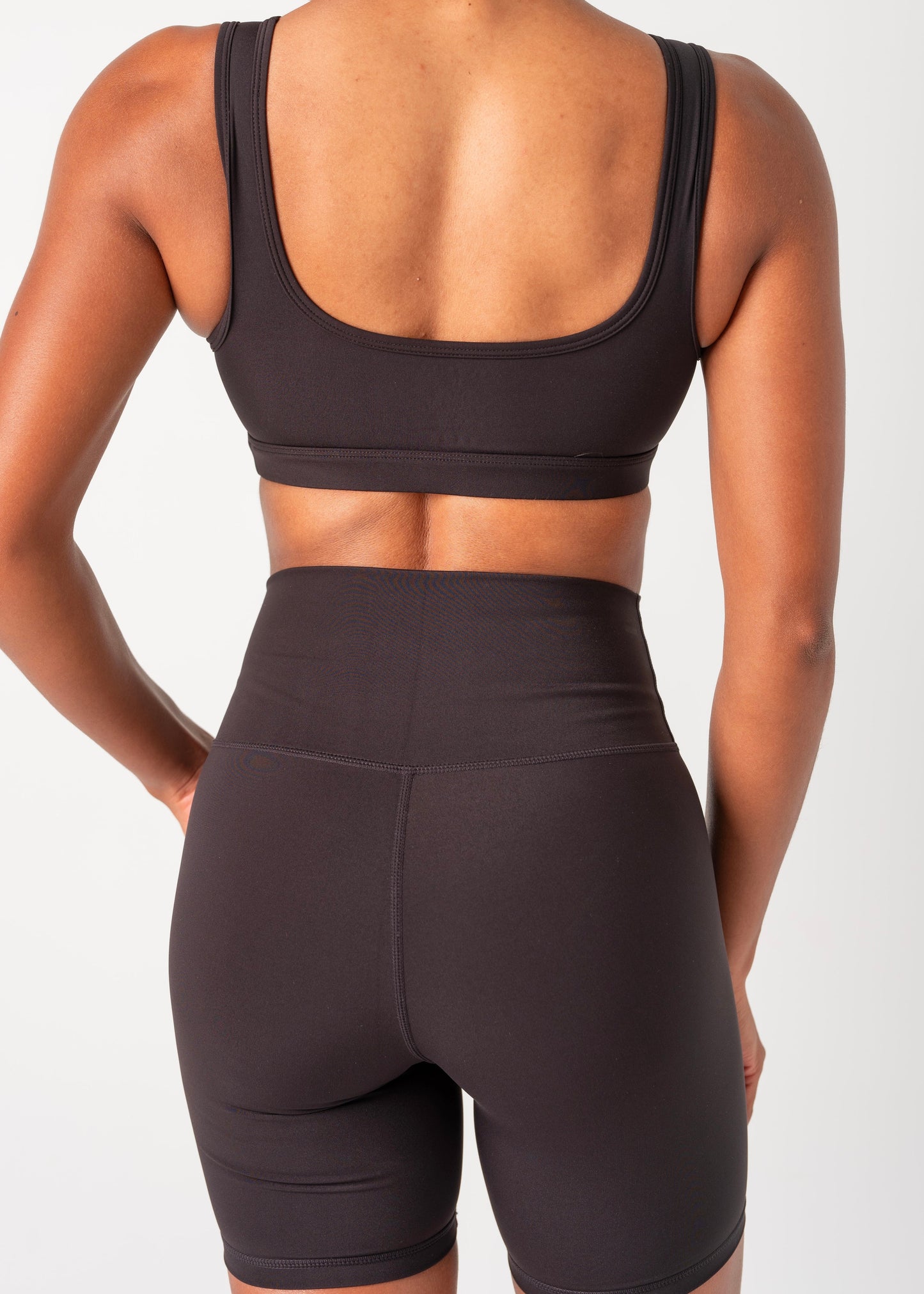 SS BASIC CROP - BLACK