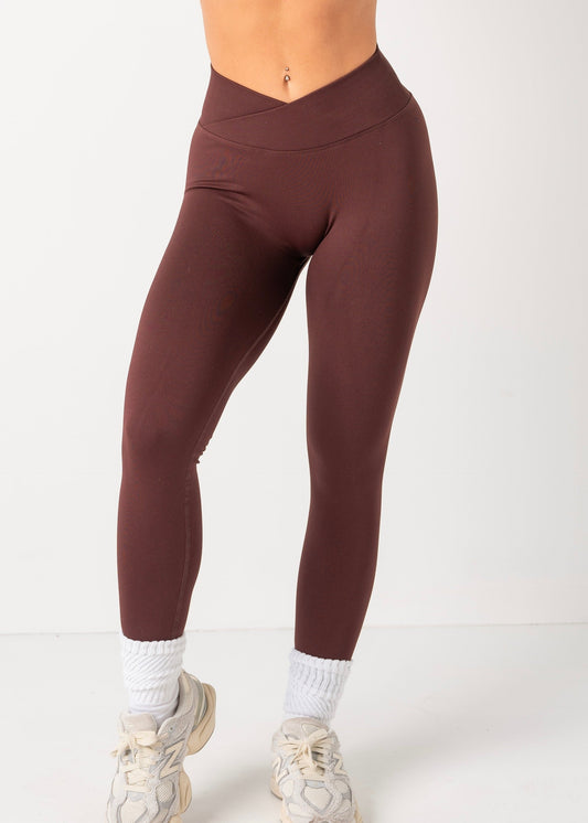 ULTIMATE SEAMLESS SCRUNCH LEGGINGS 3.0 - ESPRESSO