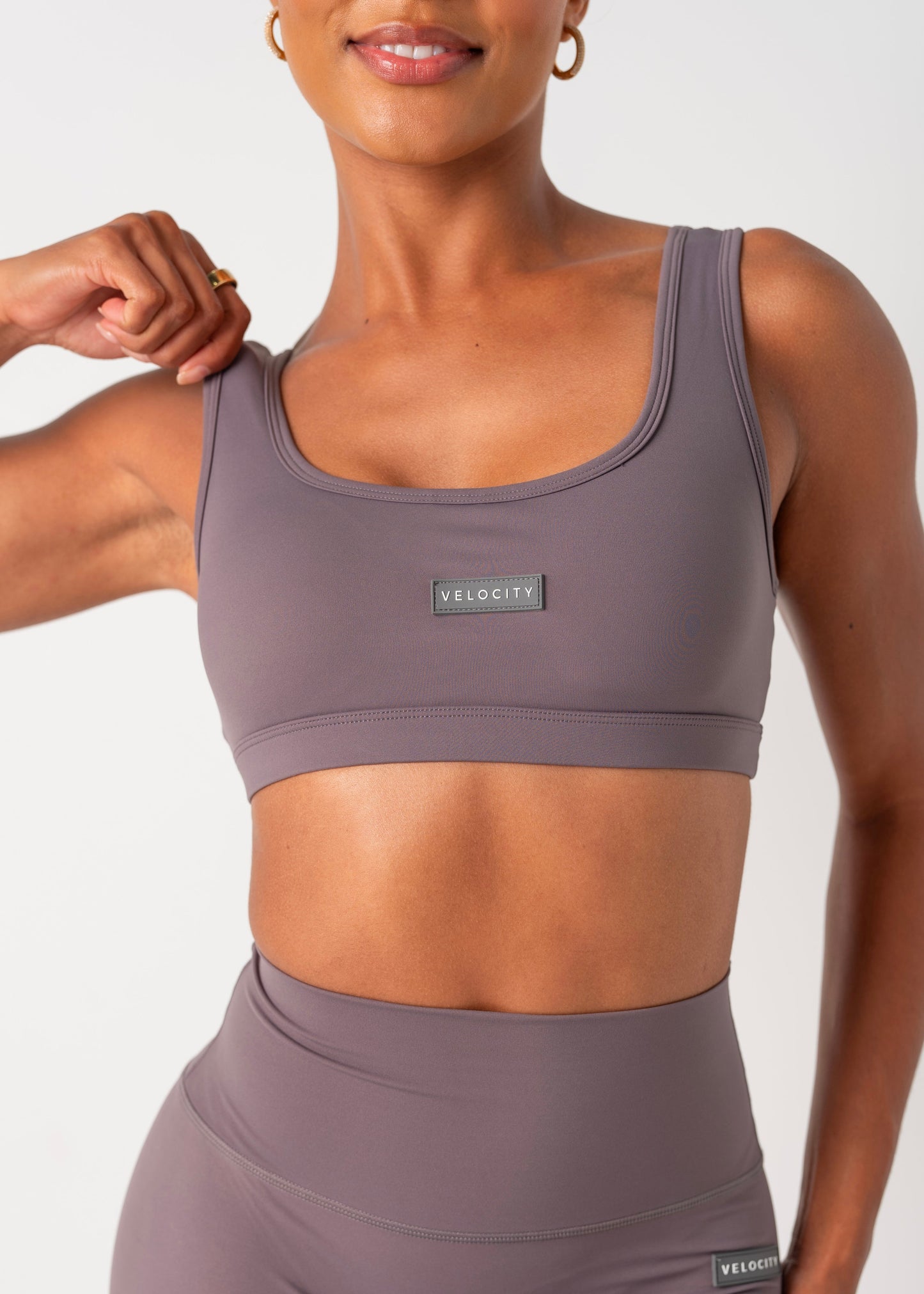 SS BASIC CROP - GRAPHITE