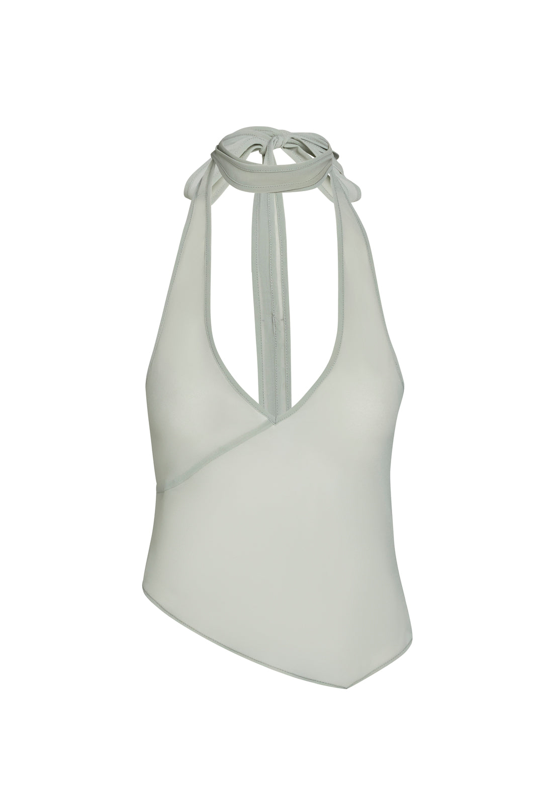 RENDEZVOUS HALTER TOP - SAGE