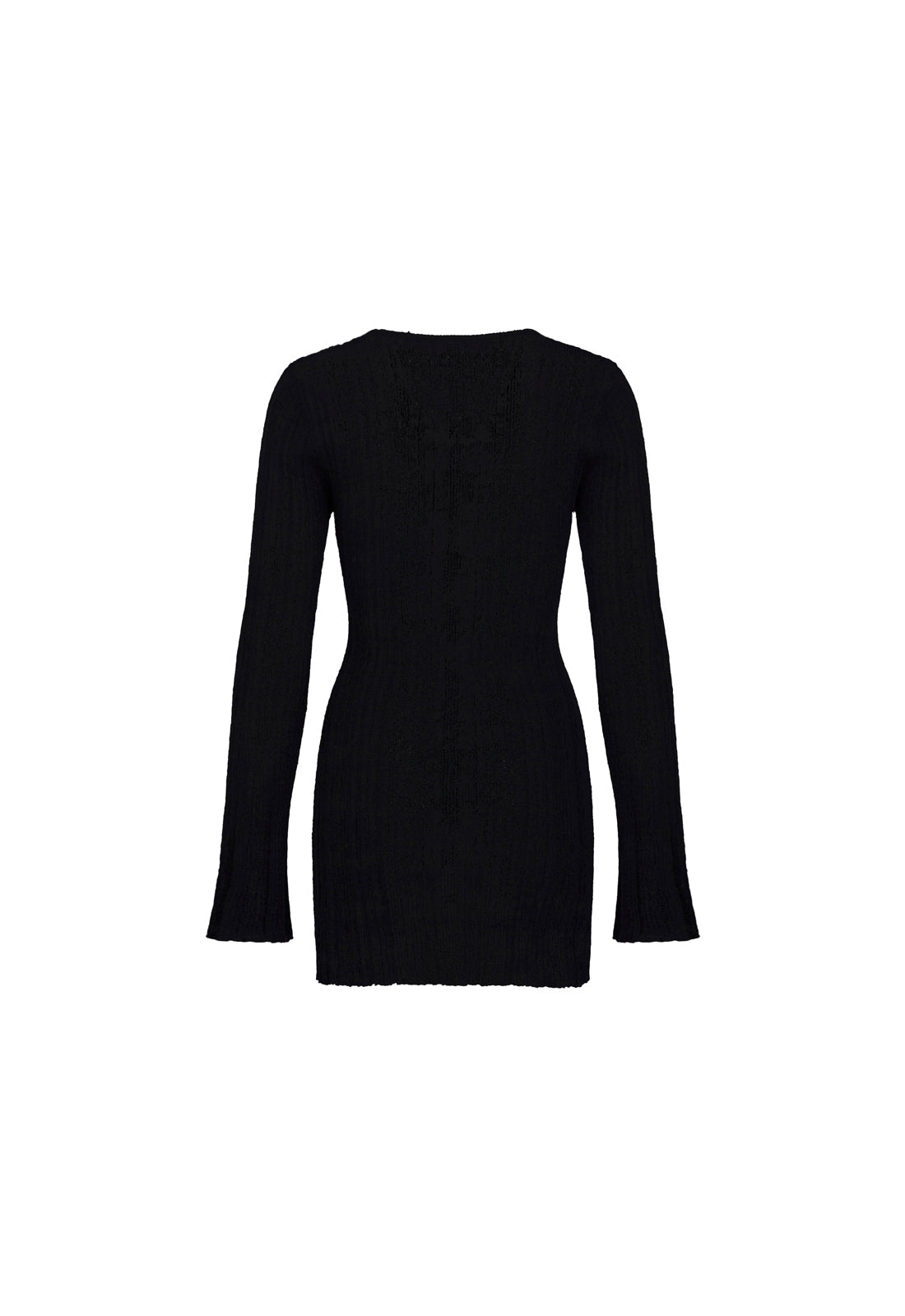 COYOTE KNIT DRESS - ONYX