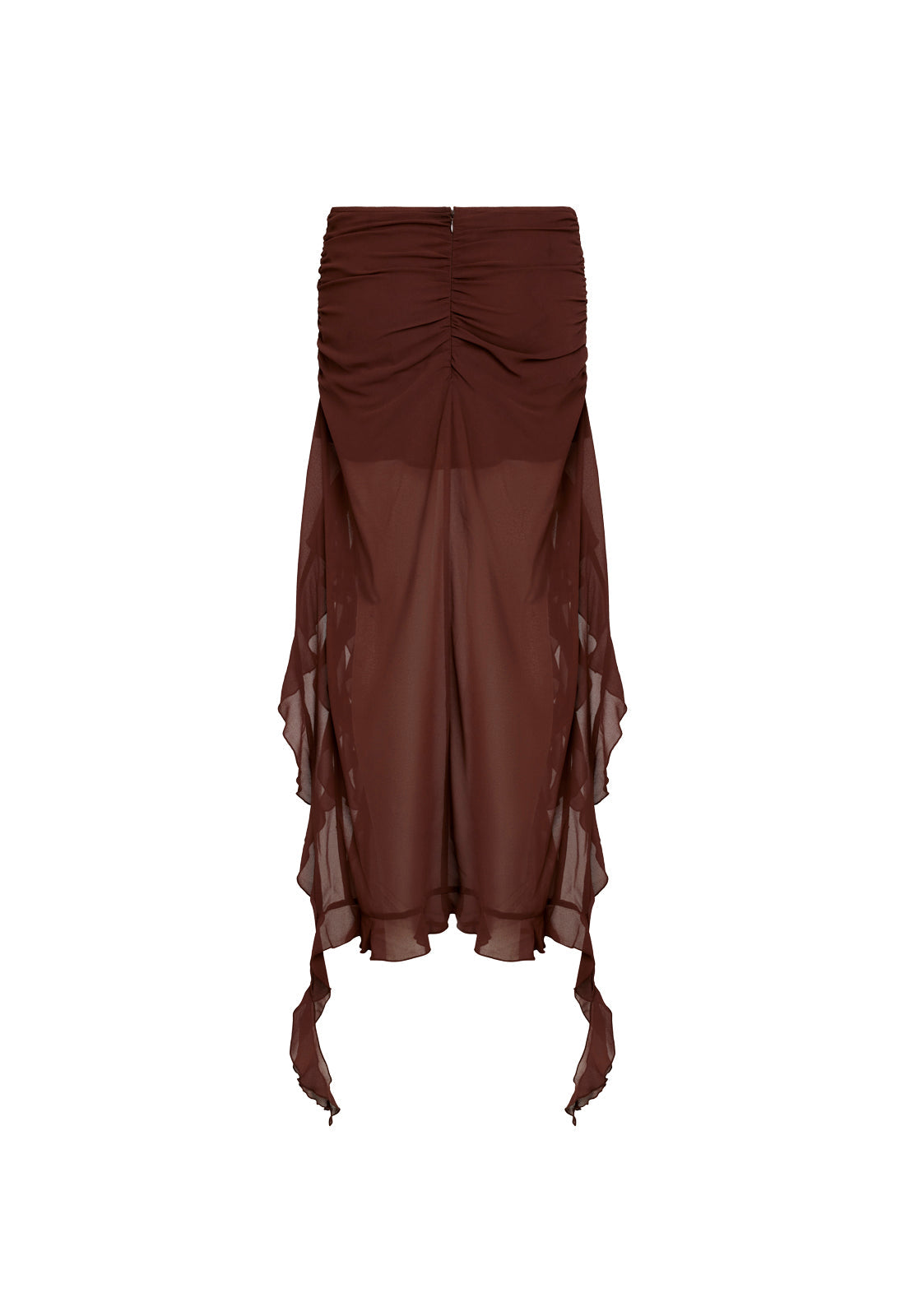 RENDEZVOUS SKIRT - CHOCOLATE