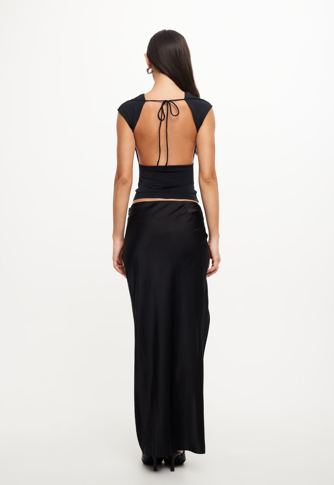 UNO TIE TOP - ONYX