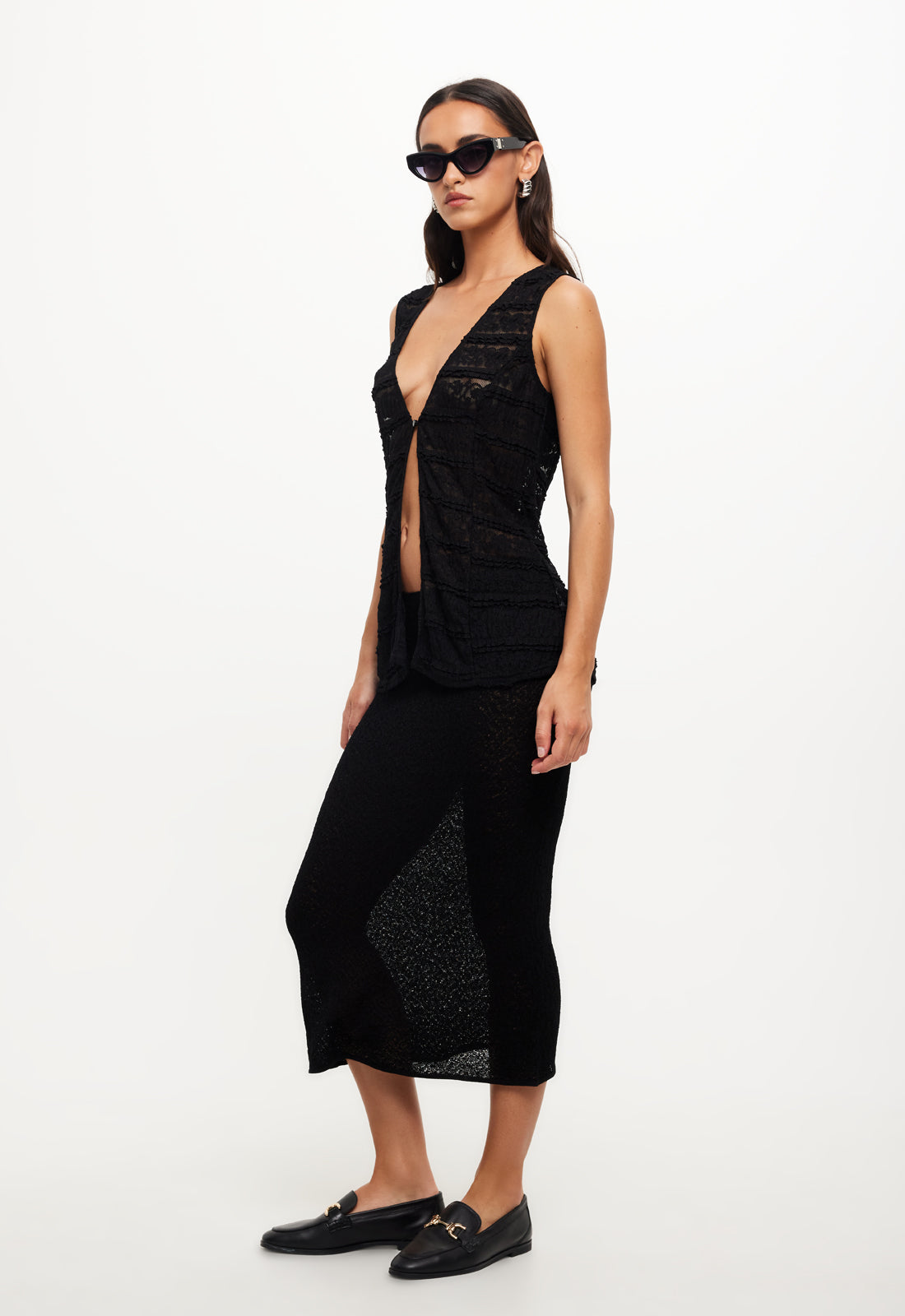 OLSEN VEST - ONYX