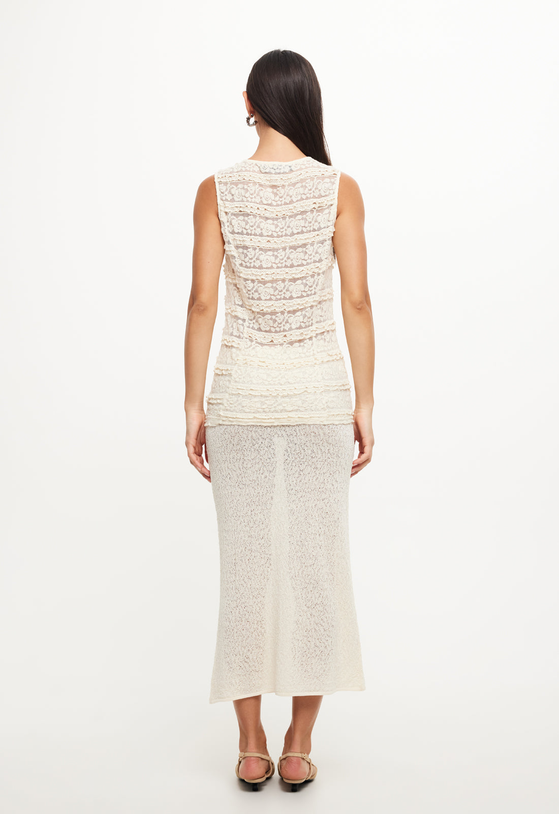 OLSEN VEST - CREAM