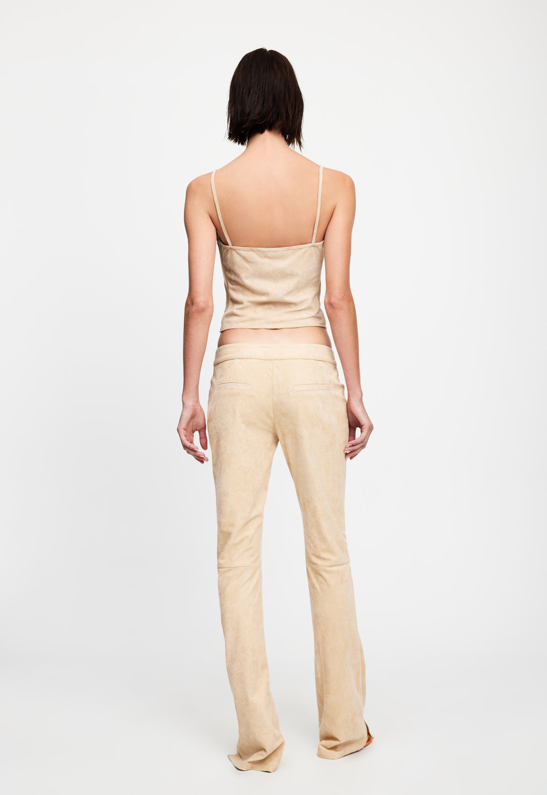 DOWN FOR YOU SUEDE PANT - CAMEL