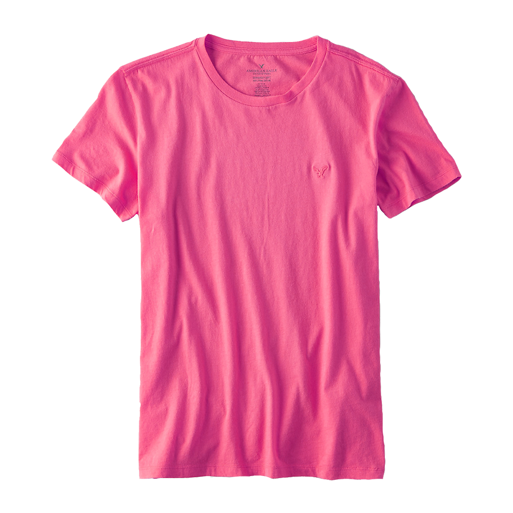 Men's plain candy color t-shirt