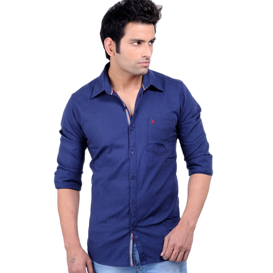 mens new dark blue shirt