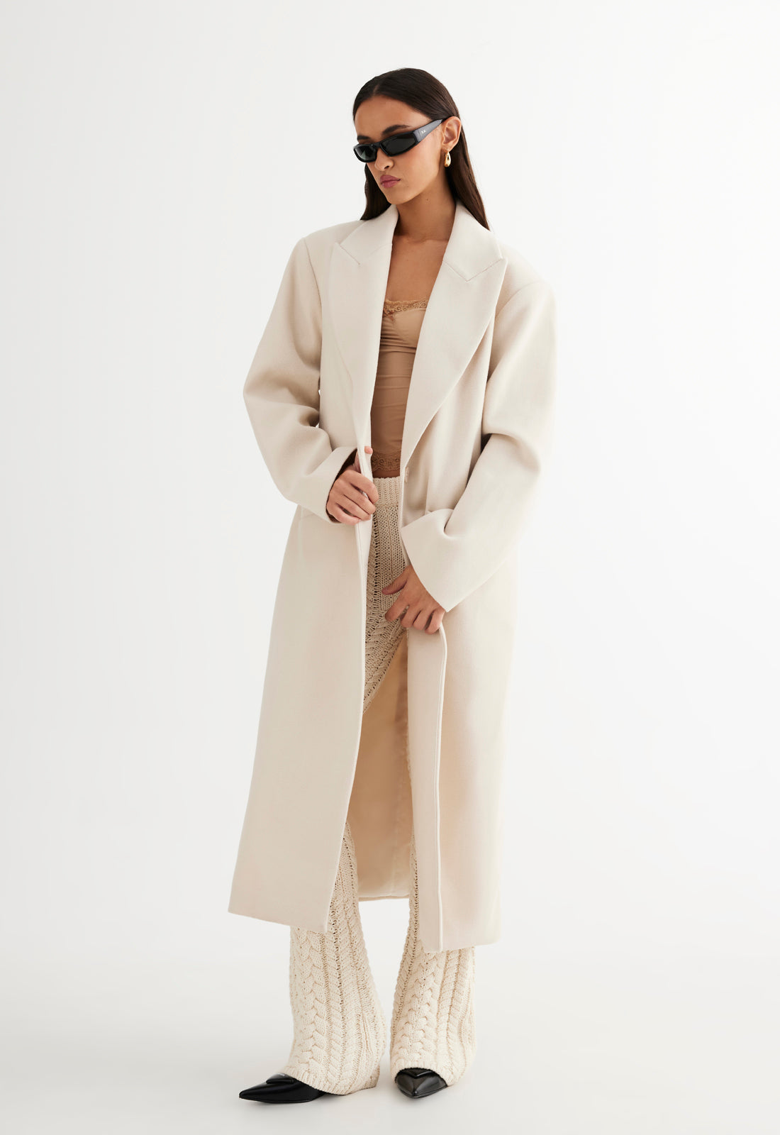 OLSEN COAT - CREAM