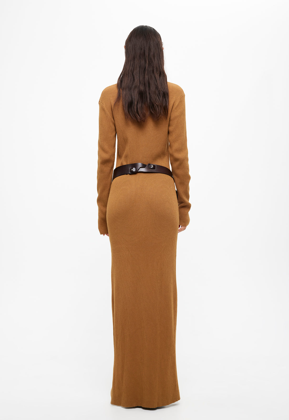 OPULENCE MAXI DRESS - CAMEL