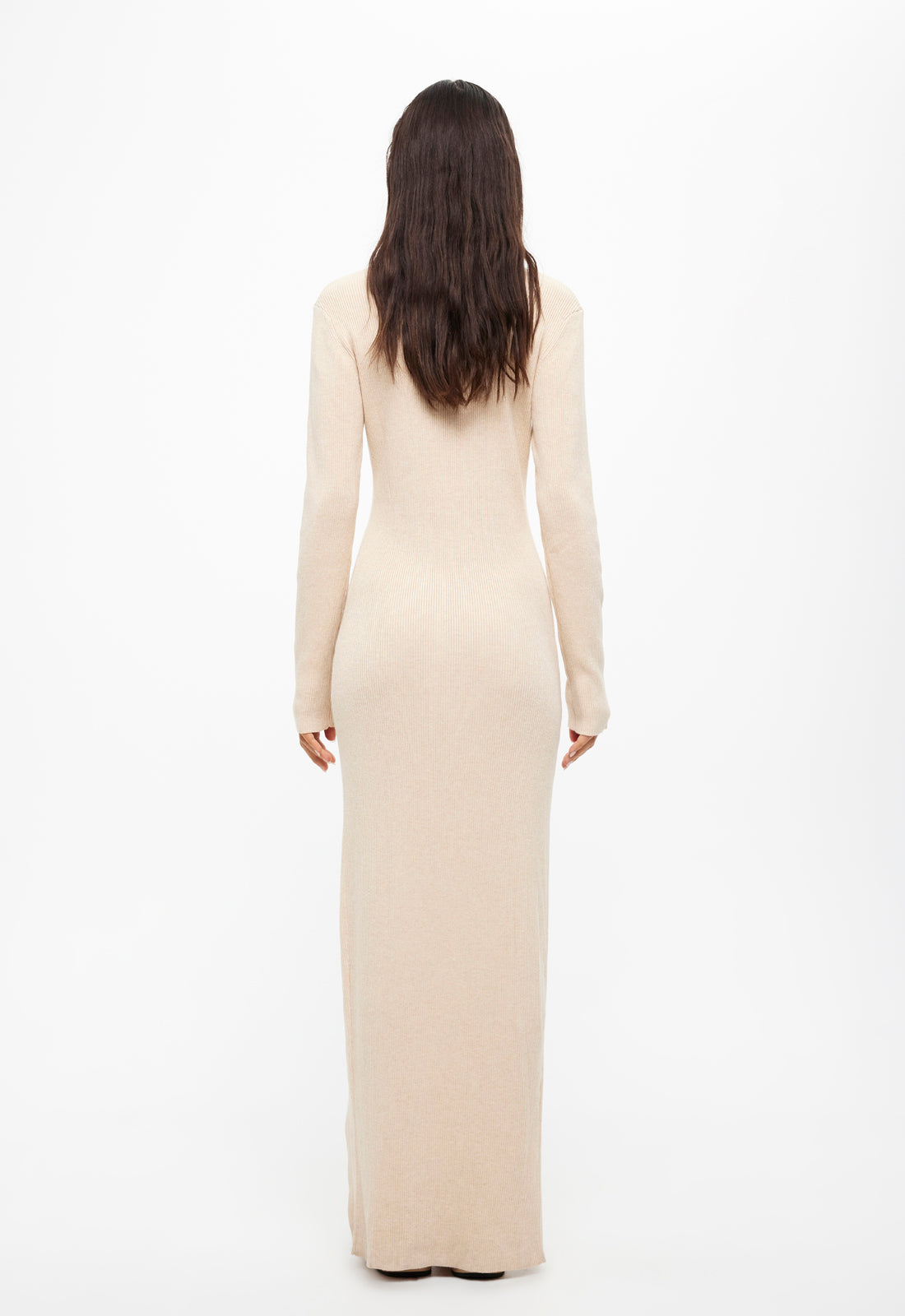 OPULENCE MAXI DRESS - BEIGE