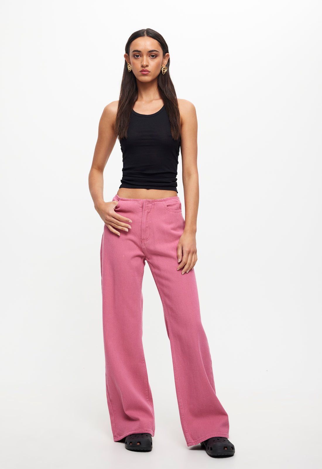 PRACTICAL MAGIC JEAN - HOT PINK