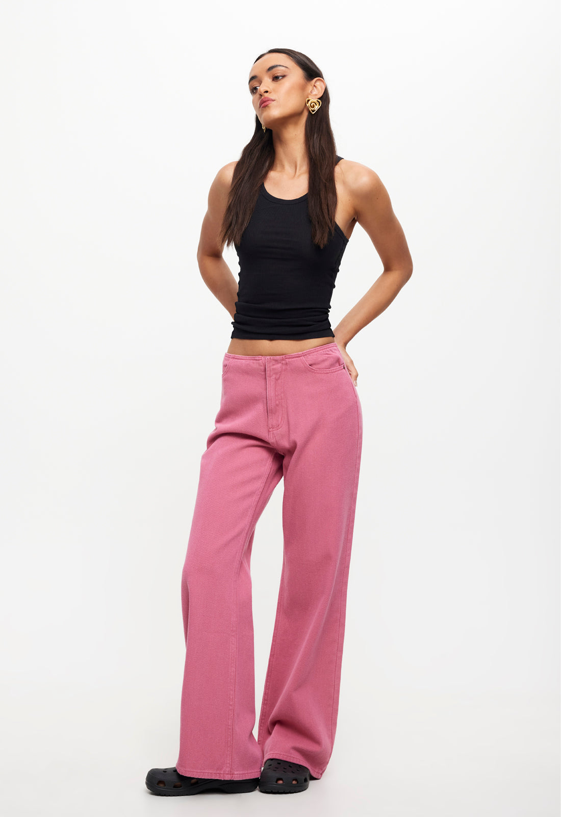 PRACTICAL MAGIC JEAN - HOT PINK