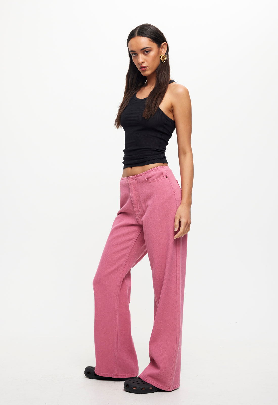 PRACTICAL MAGIC JEAN - HOT PINK