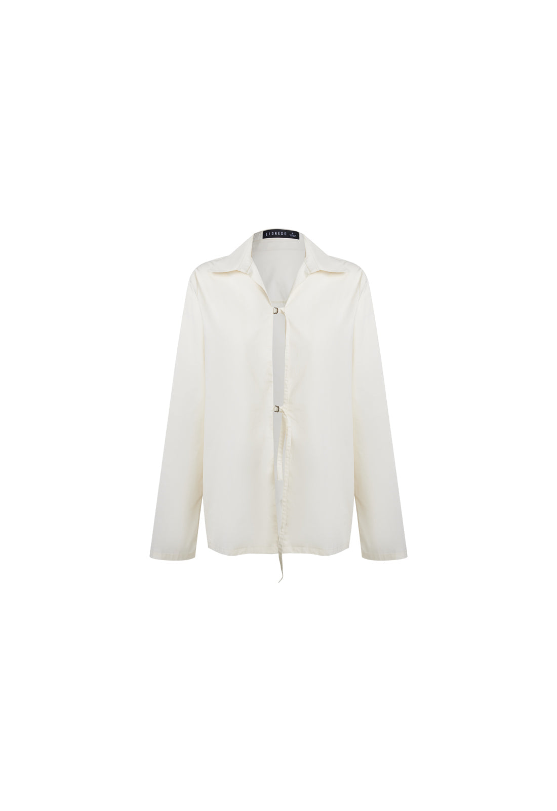 CHLOE TIE TOP - ECRU