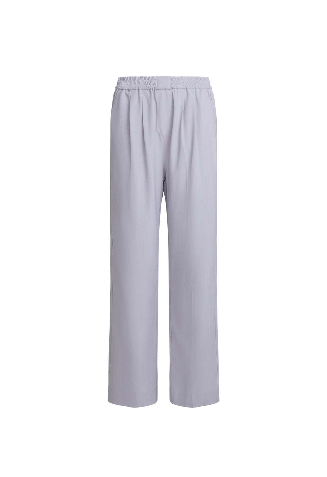 AGYNESS PANT - LIGHT GREY PINSTRIPE