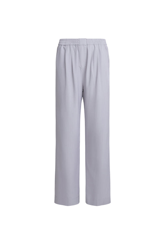 AGYNESS PANT - LIGHT GREY PINSTRIPE