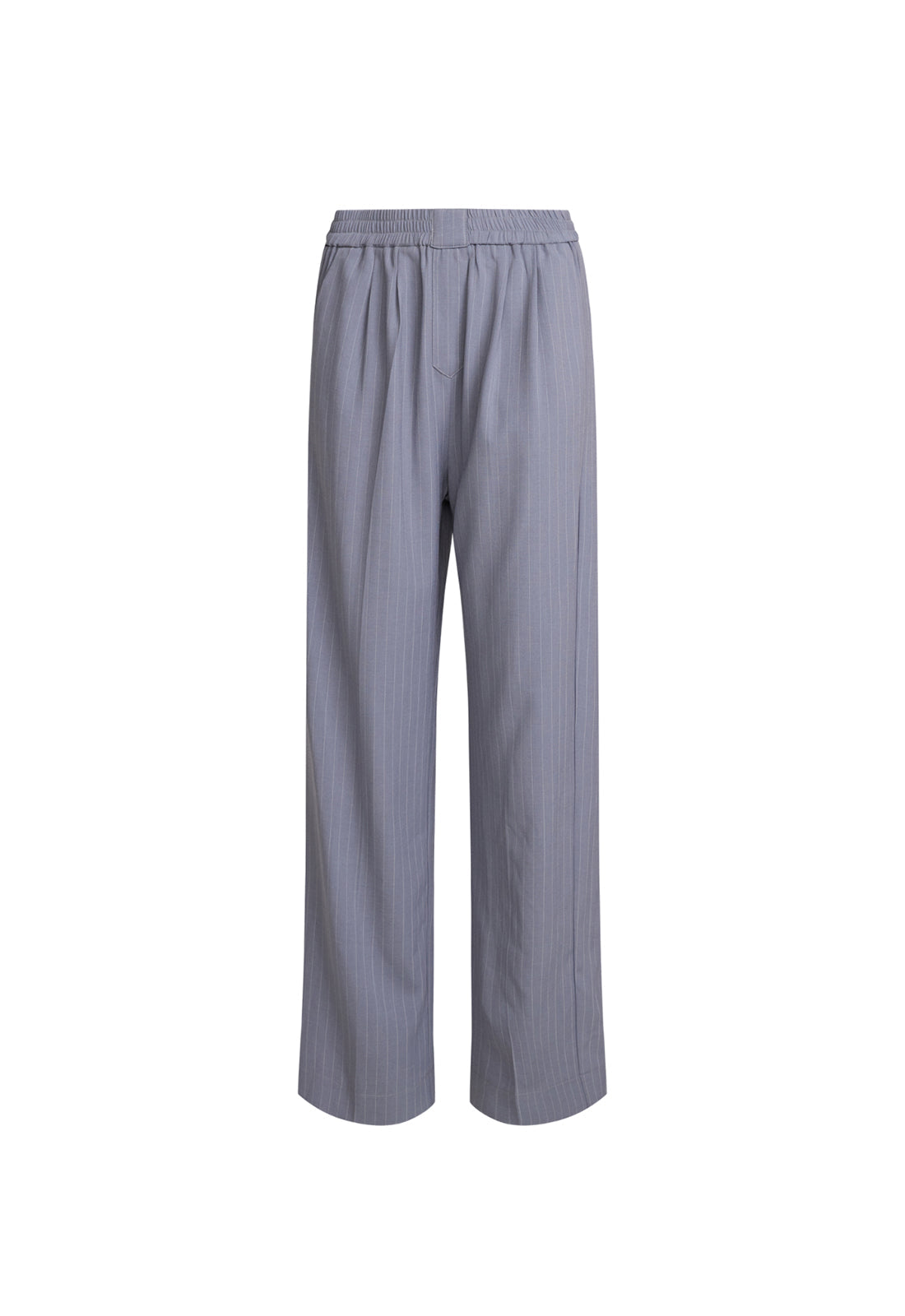 AGYNESS PANT - SLATE PINSTRIPE