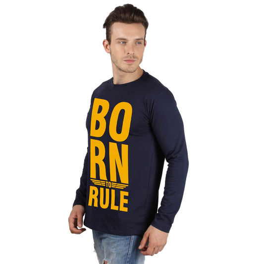 mens born to rule t-shirt