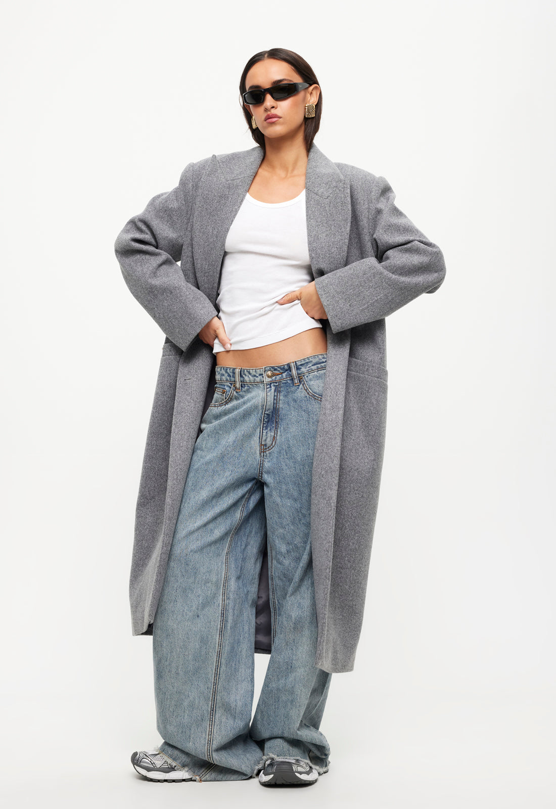 OLSEN COAT - SLATE