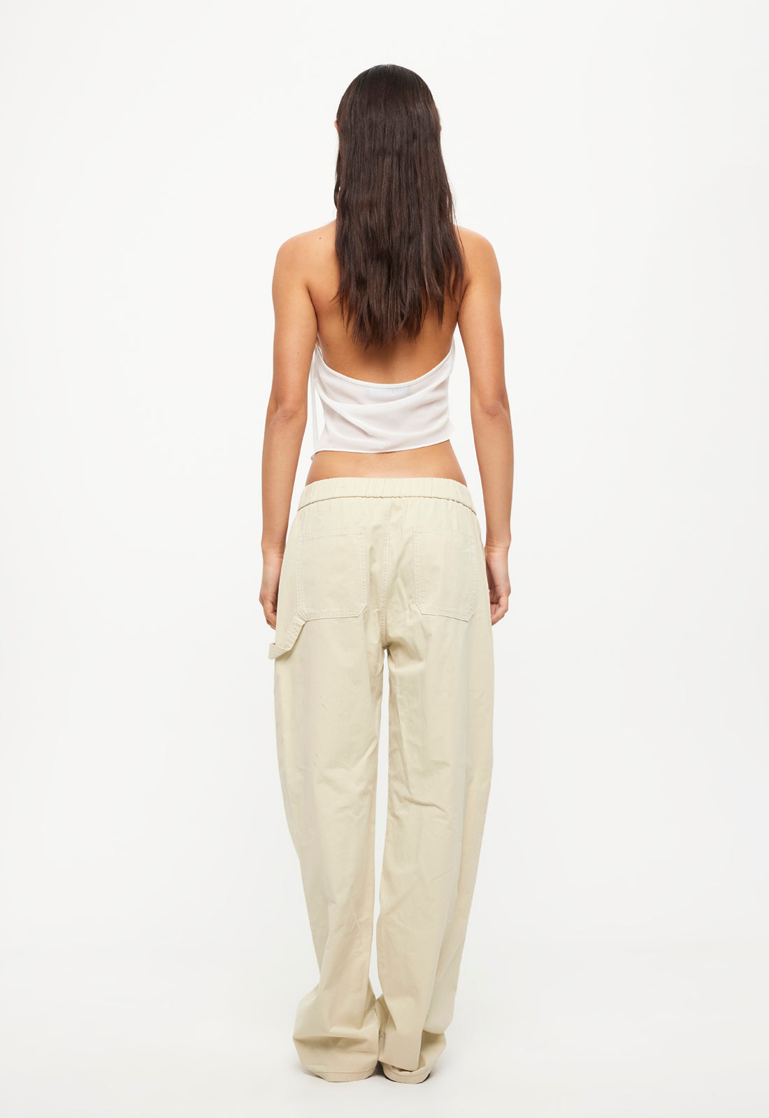 FOUNTAIN TAILORED PANT - BEIGE