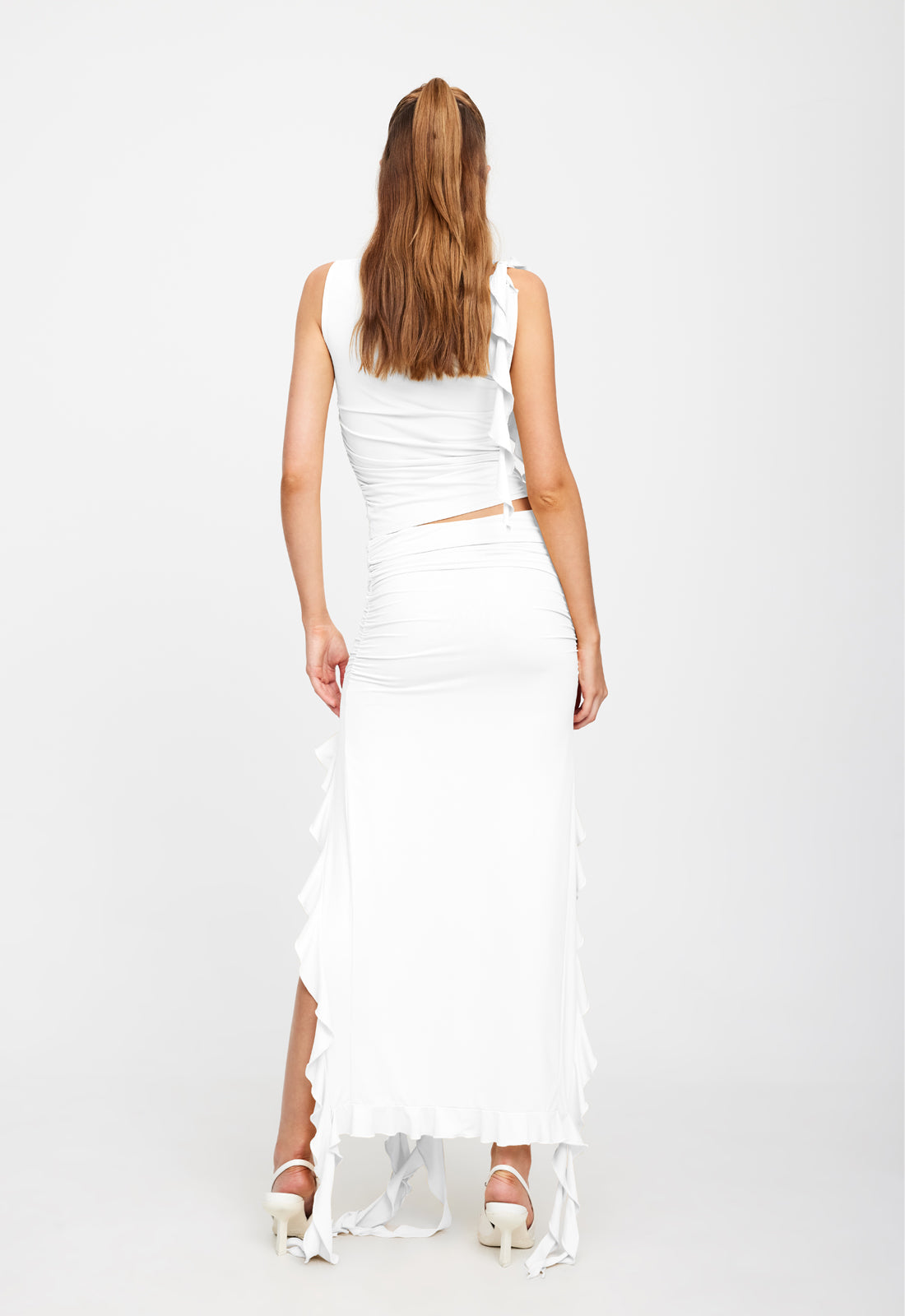 RENDEZVOUS SKIRT - WHITE