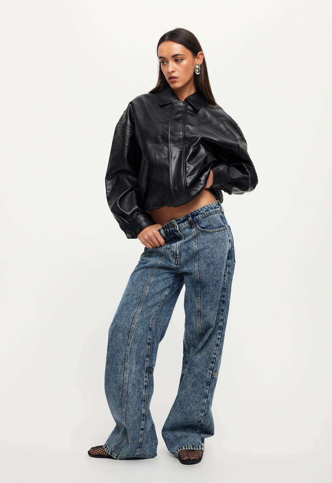KENNY BOMBER - JET BLACK