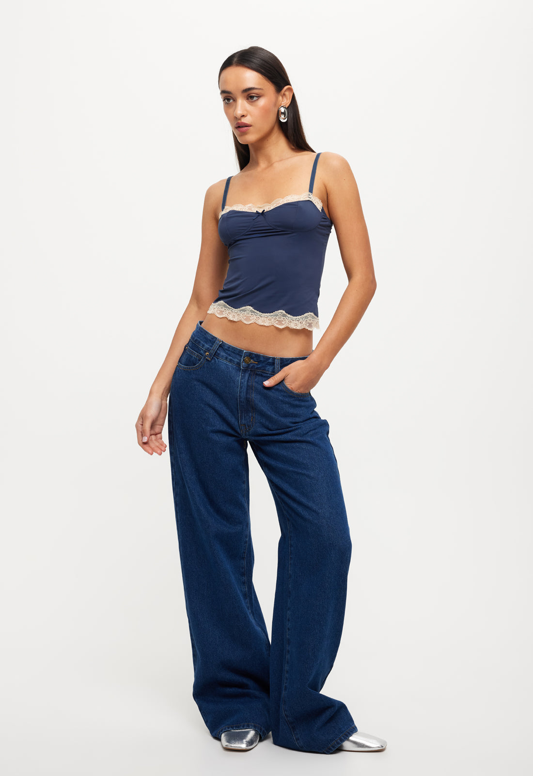 TOP MODEL CAMI - NAVY