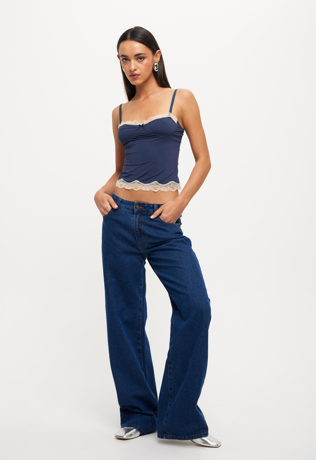 TOP MODEL CAMI - NAVY