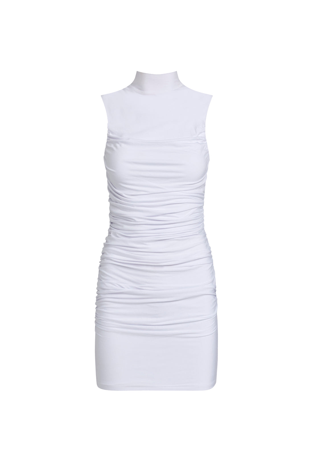 DON'T CALL ME BABY MINI DRESS - PORCELAIN