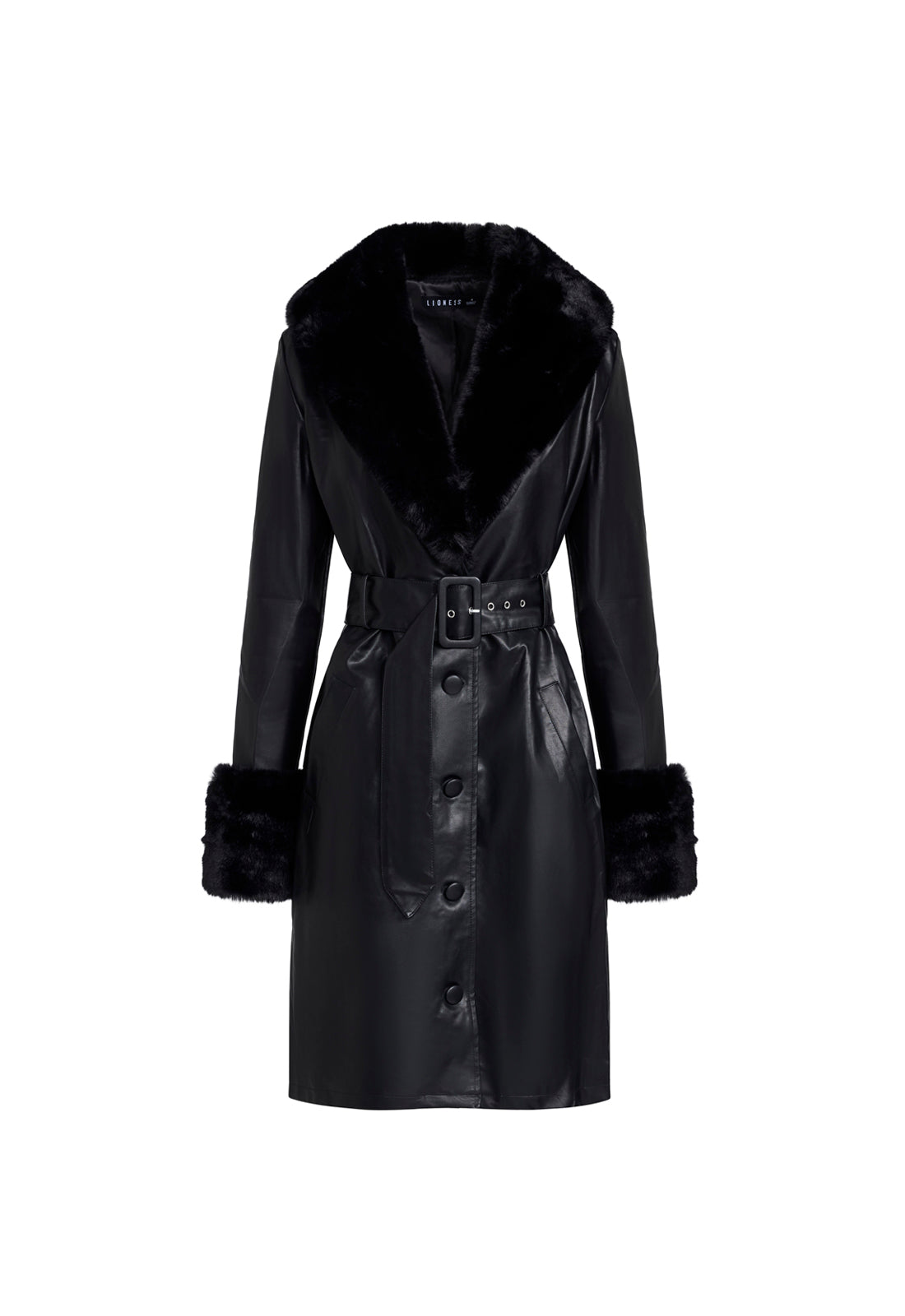 BROOKLYN LONG COAT - ONYX