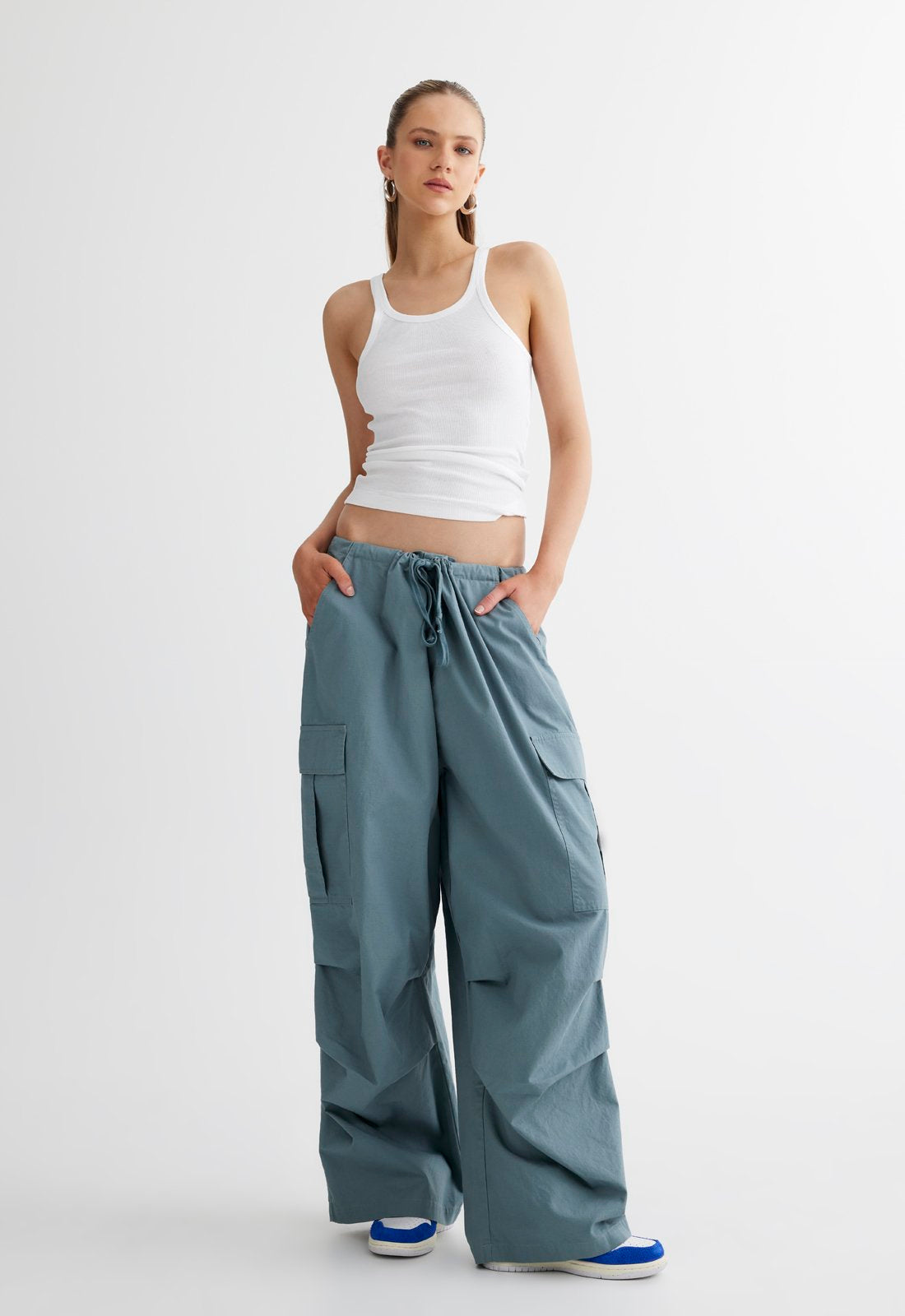 UTILITY PANT - SLATE