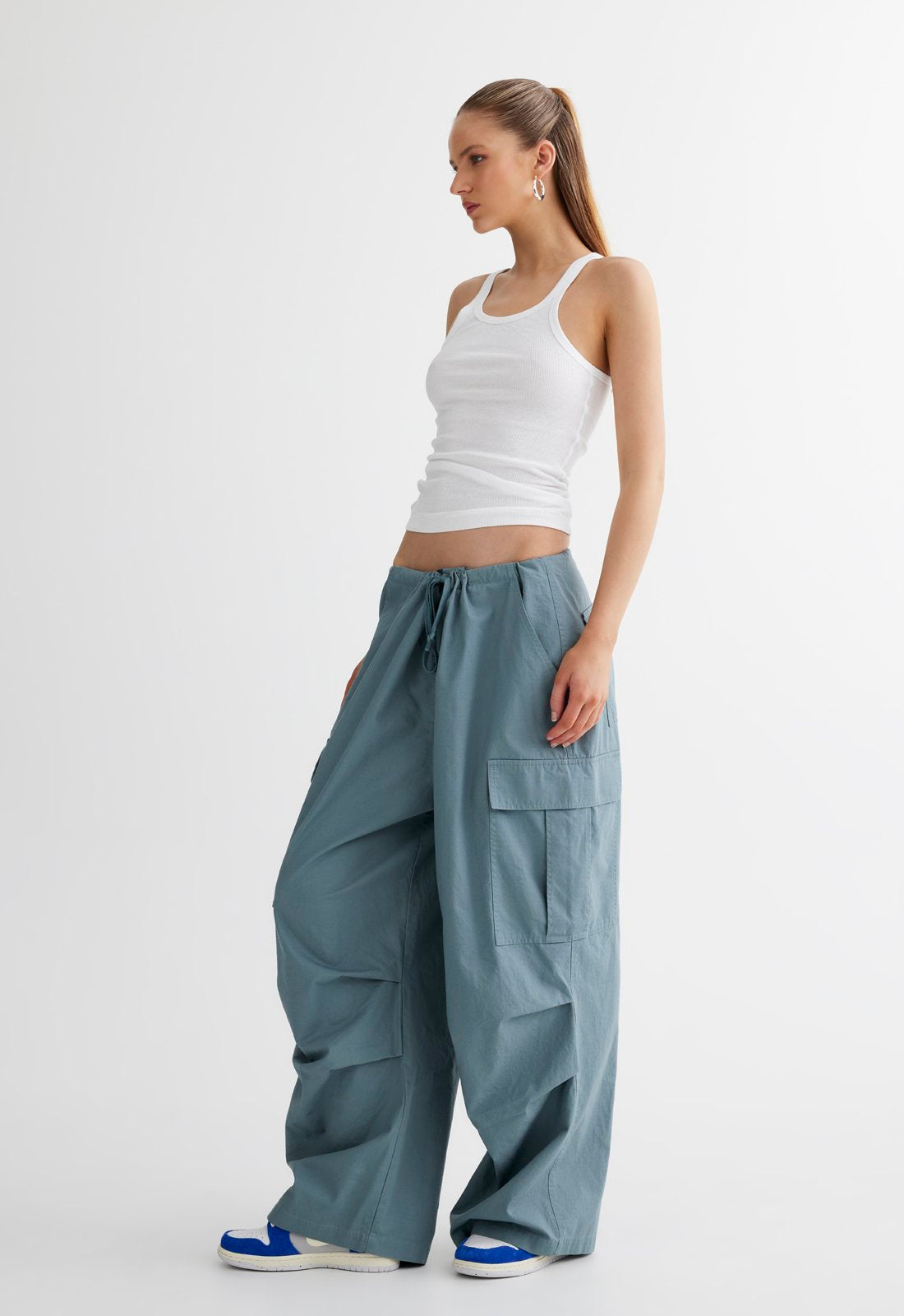 UTILITY PANT - SLATE