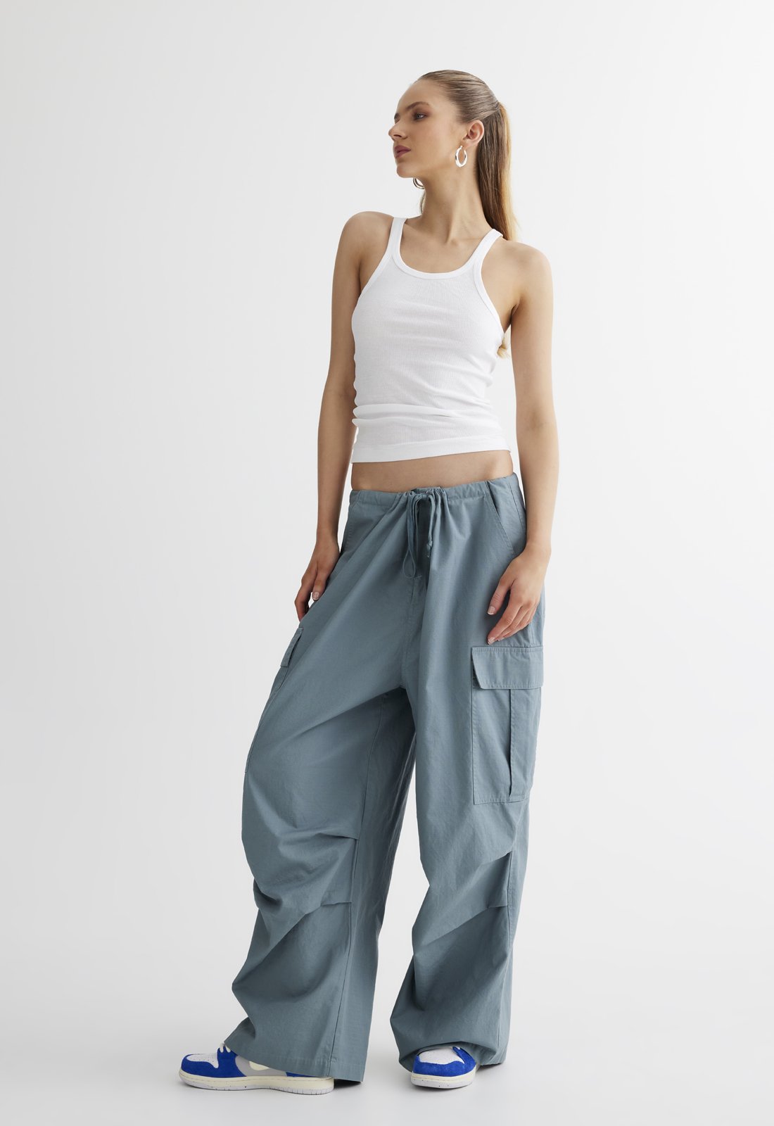 UTILITY PANT - SLATE