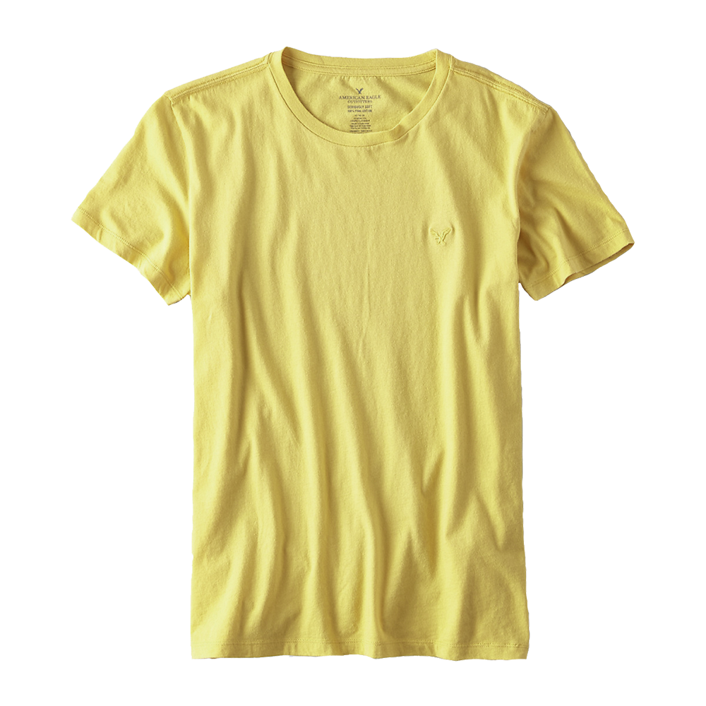 Men's plain candy color t-shirt