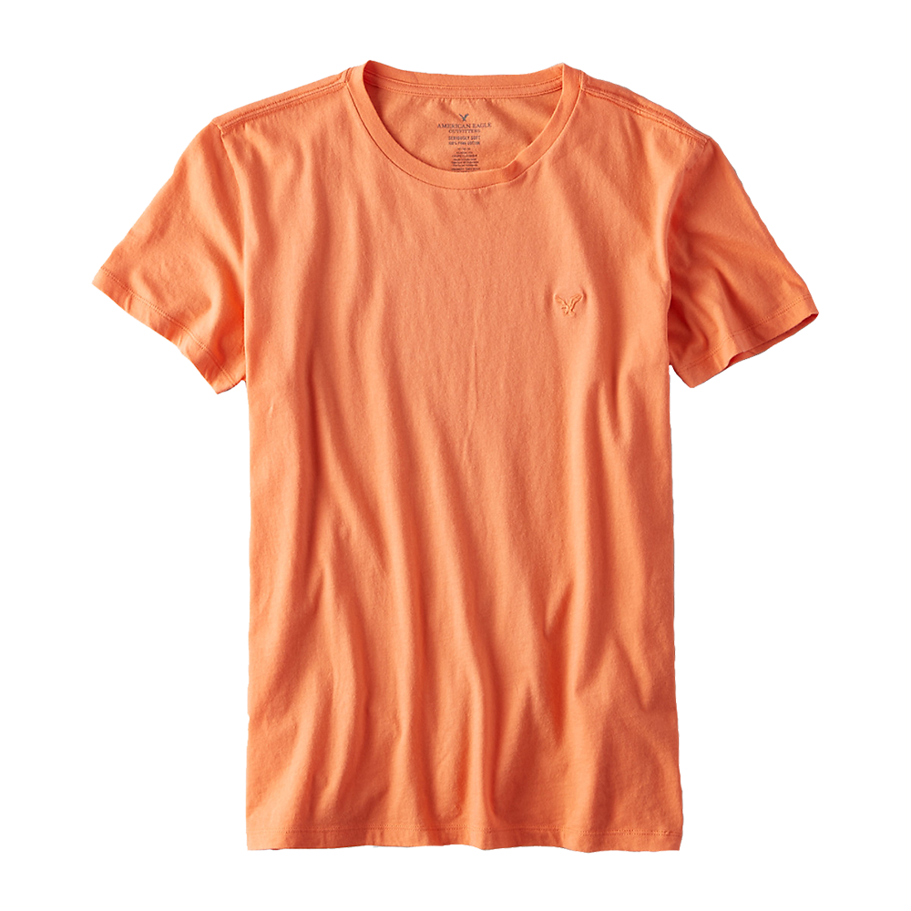 Men's plain candy color t-shirt