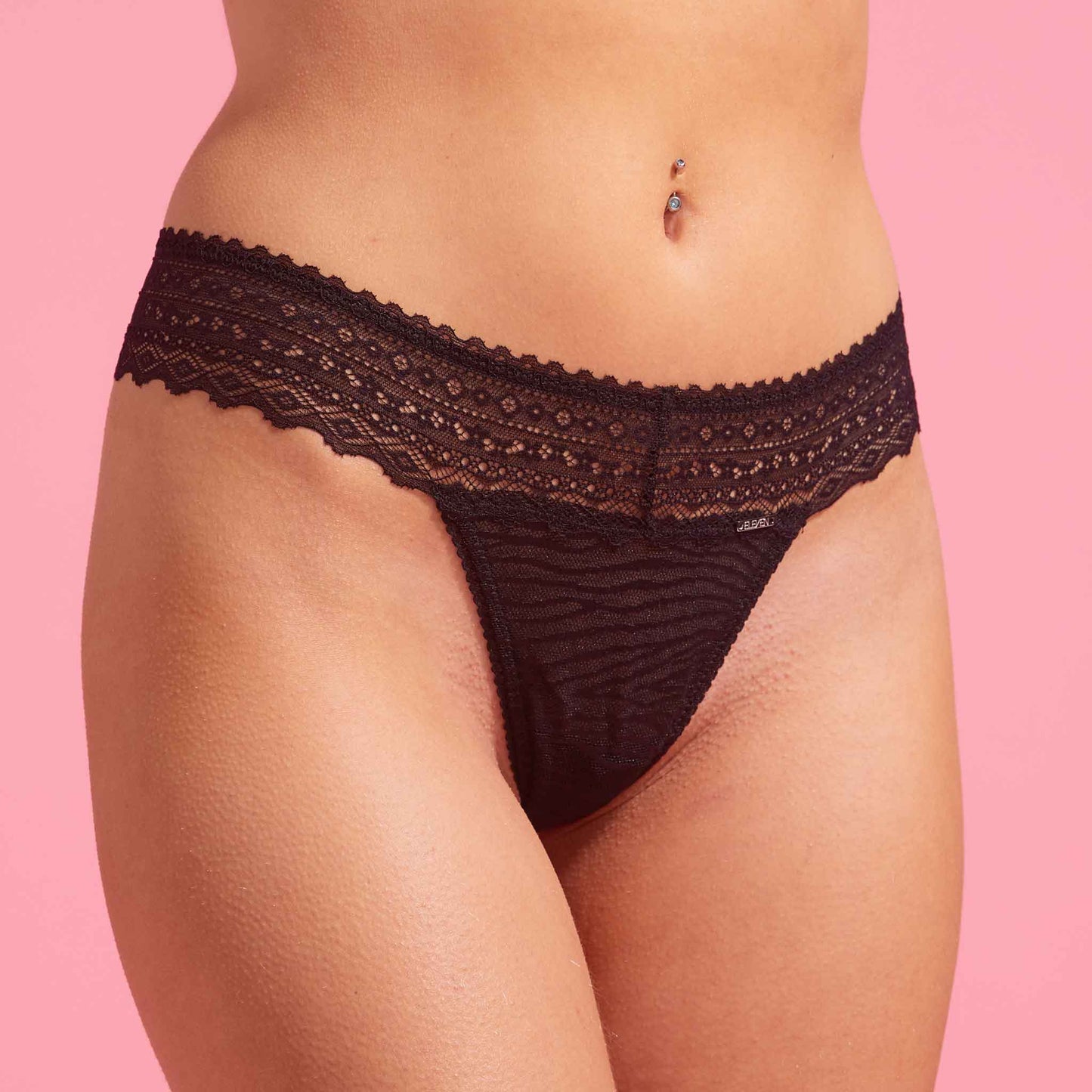 Luxe Lace Black G-string